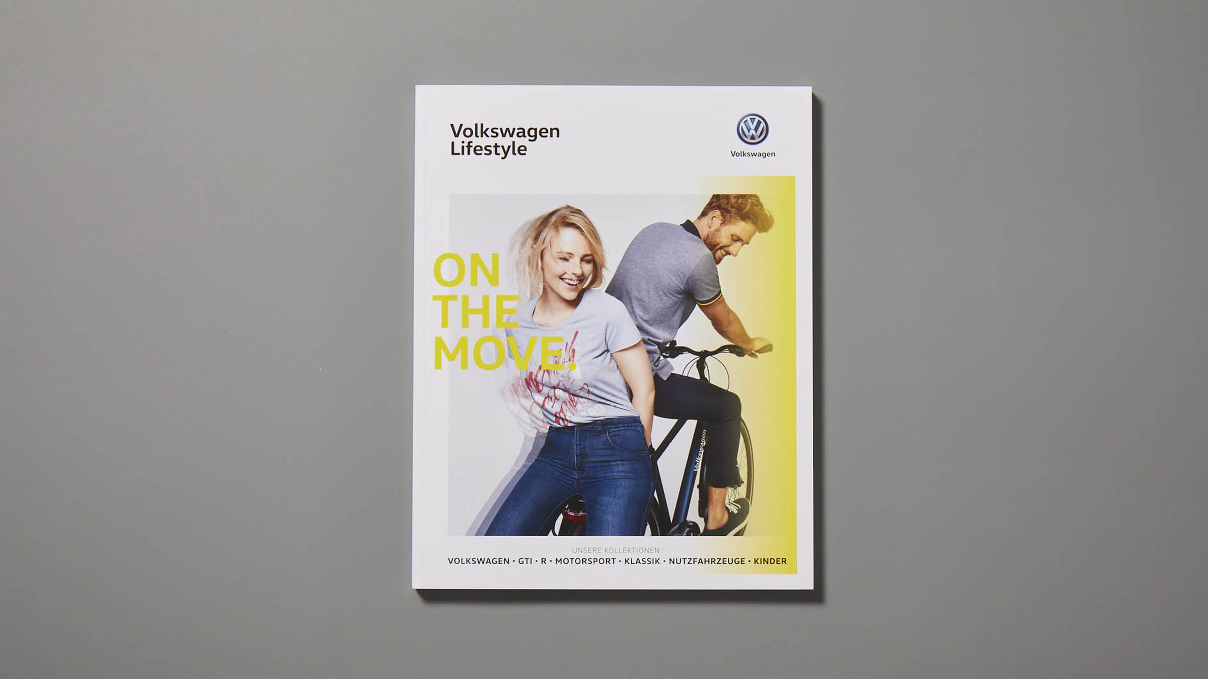 Catalogue cover, On the move