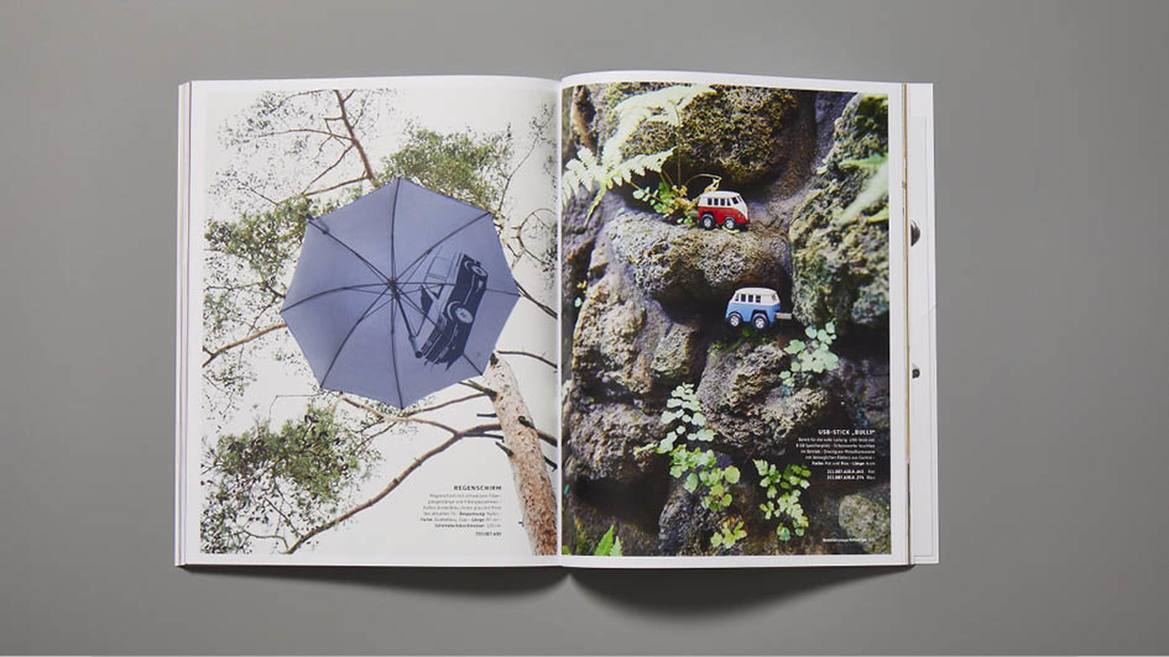 Utility collection, umbrella in nature