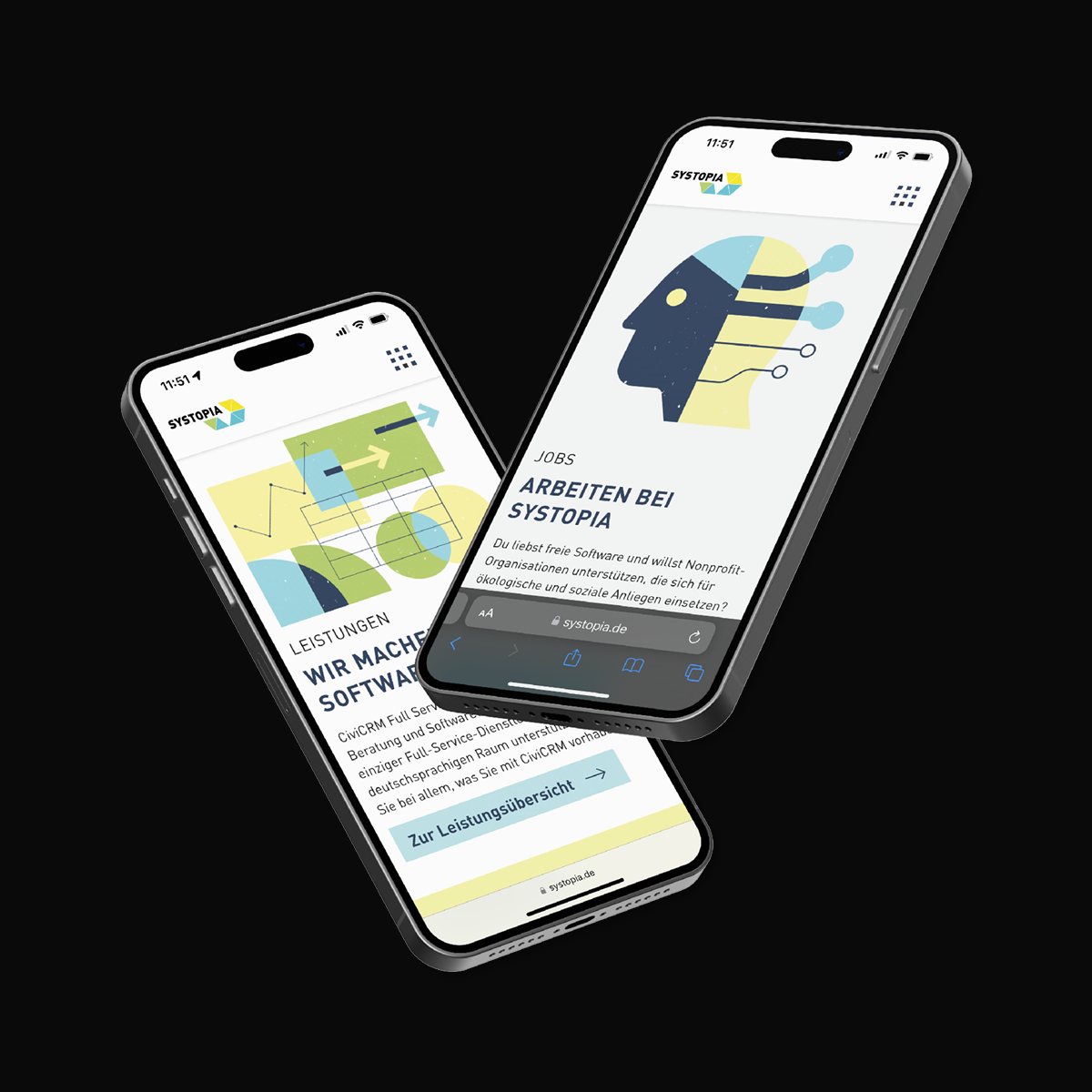 Systopia, Rebrand & Web Relaunch
