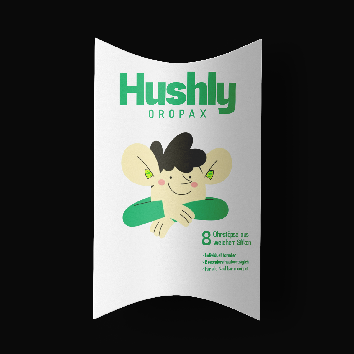 Hushly Oropax, AI Branding Case Study
